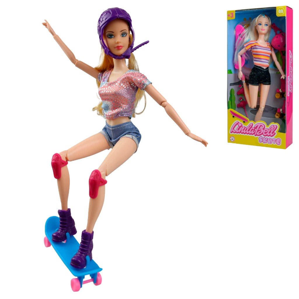 BONECA LINDA BELL SPORT
